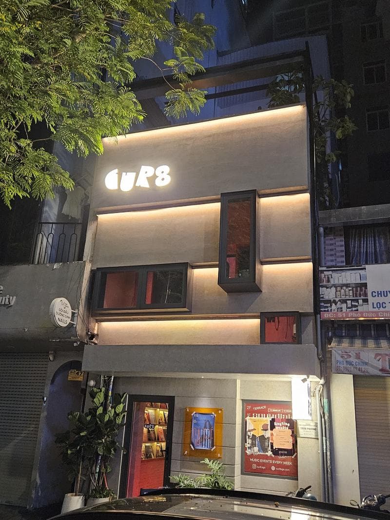 CUR8 Saigon Music Cafe Bar