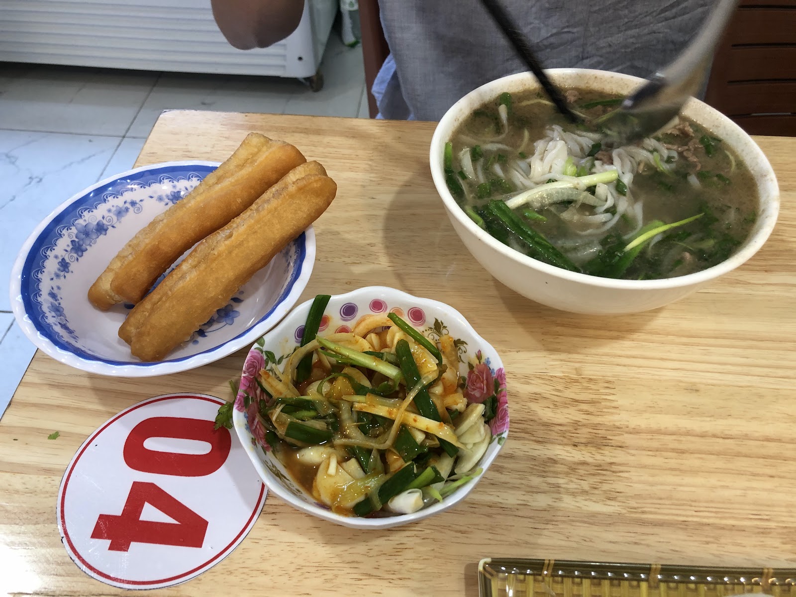 Đĩa bánh cuốn tráng mộc Thanh Trì
