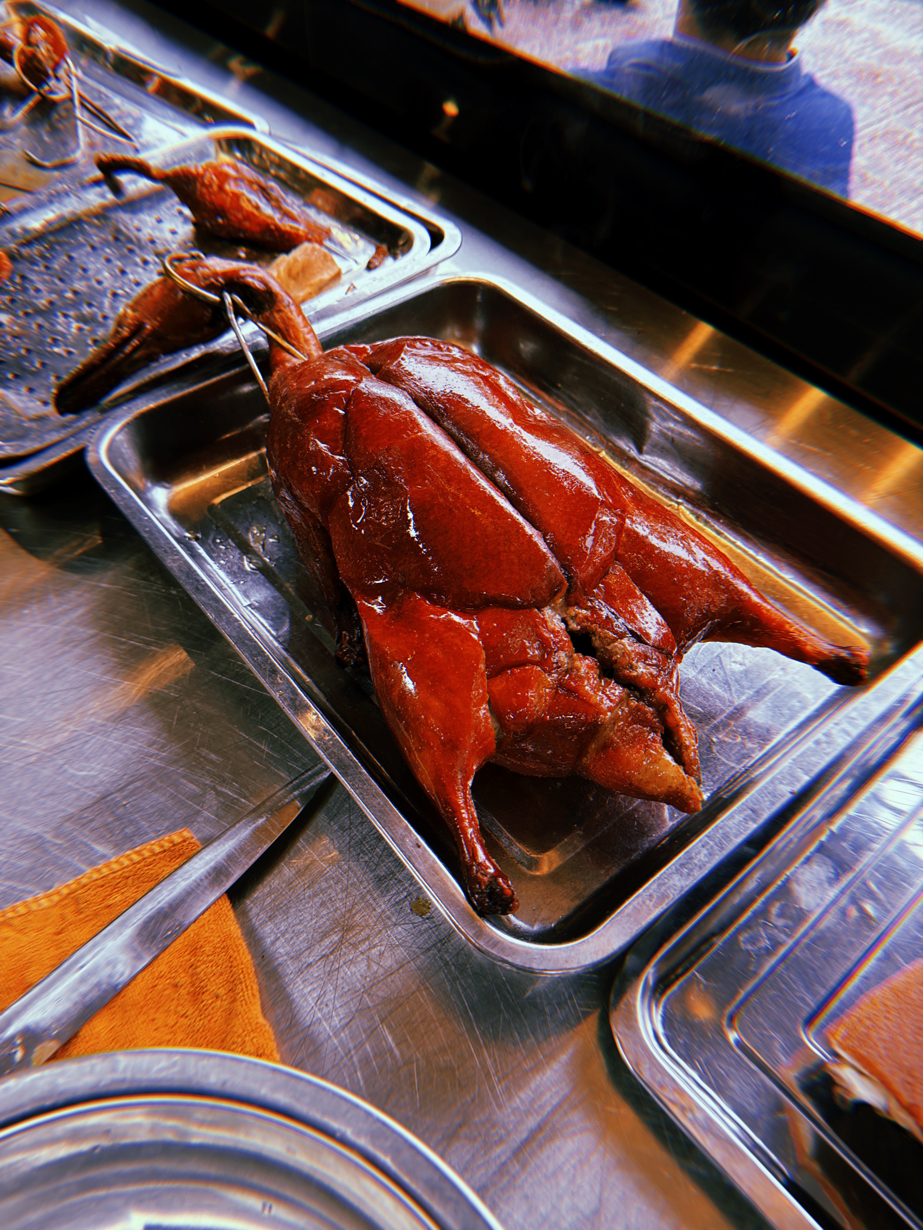 Whole roast duck