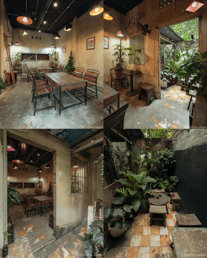The corners and garden at Barista Collective