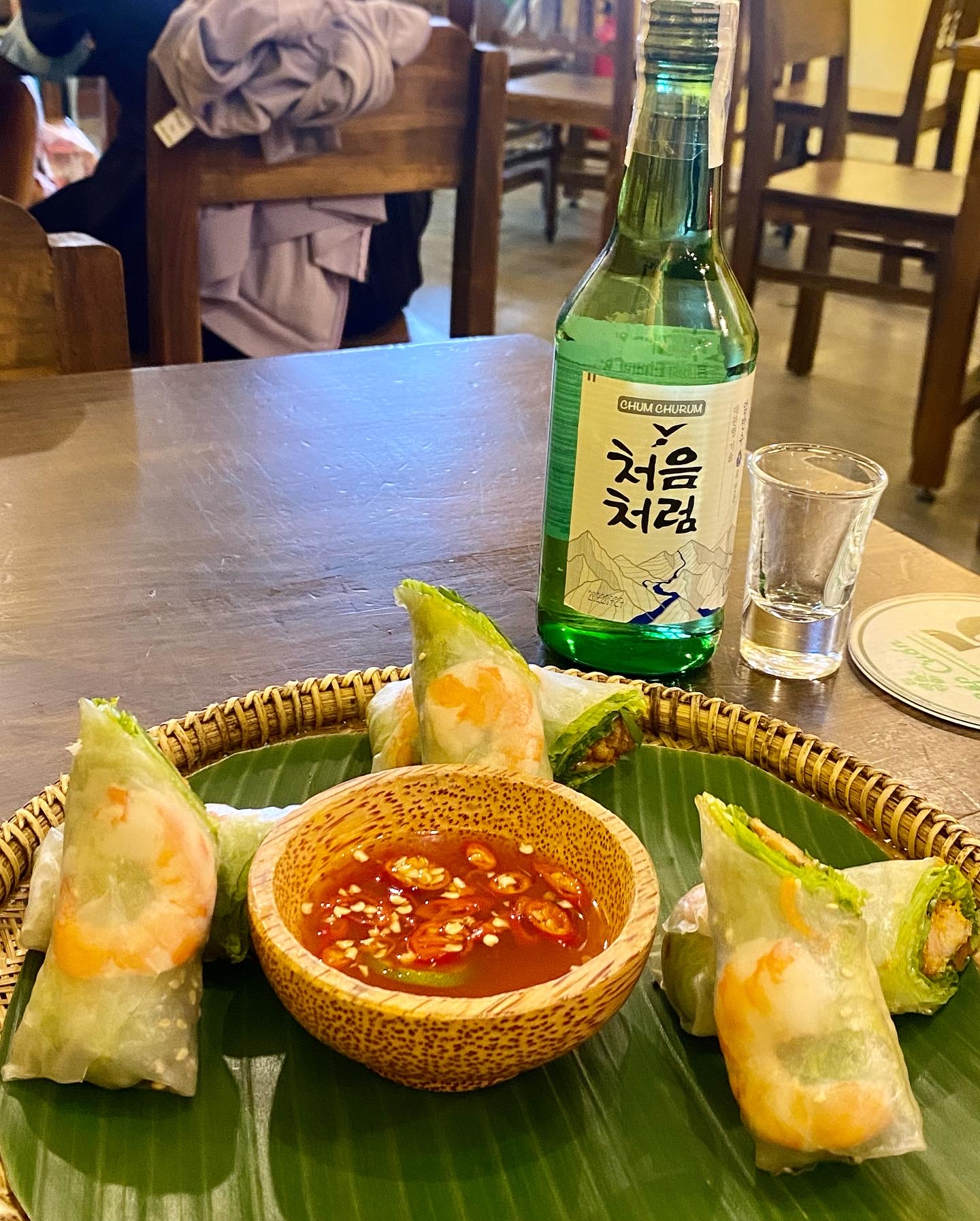 Phòng ăn tại Bếp Cuốn Sài Gòn