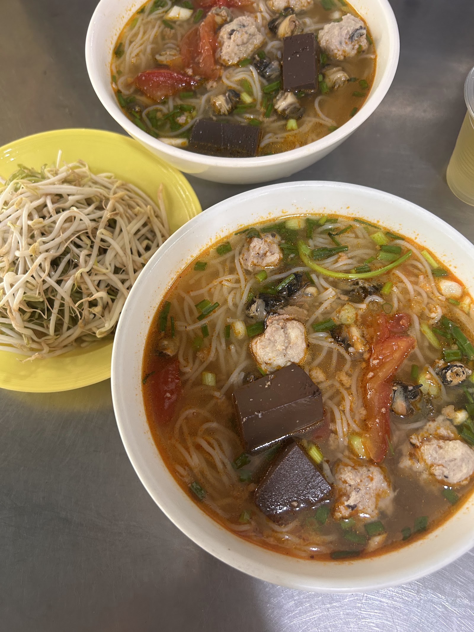 The Quán Bún Riêu Nguyễn Gia Thiều storefront on the old street, pending the venue photo pass (10/2026)