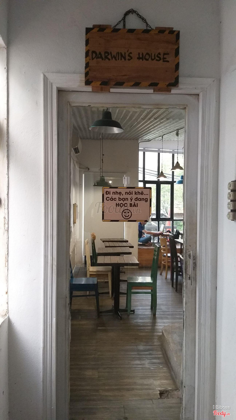 Darwin's House — khu học yên tĩnh trên lầu