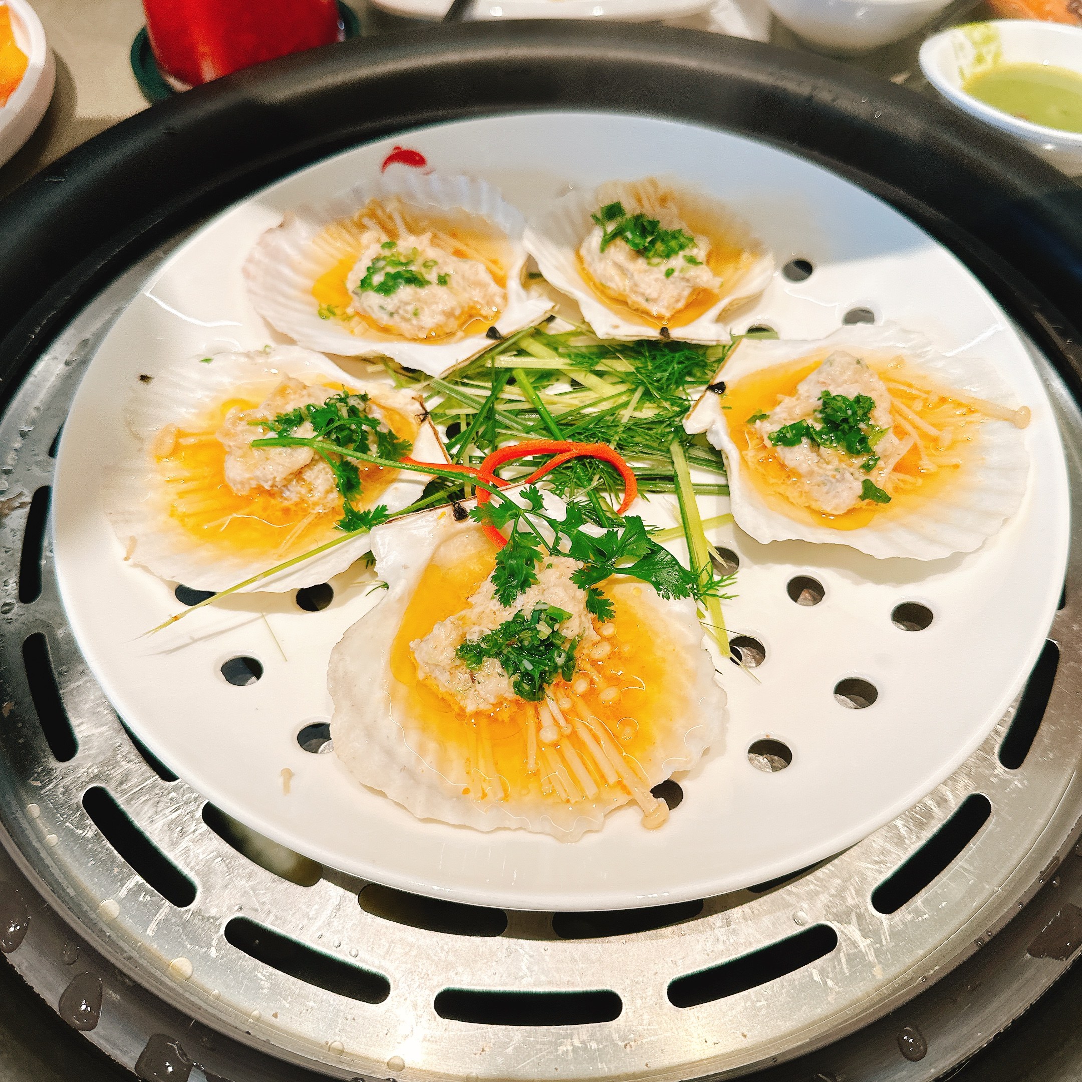 Hải sản hấp