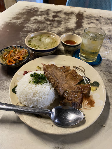 Đĩa cơm tấm Đại Hàn