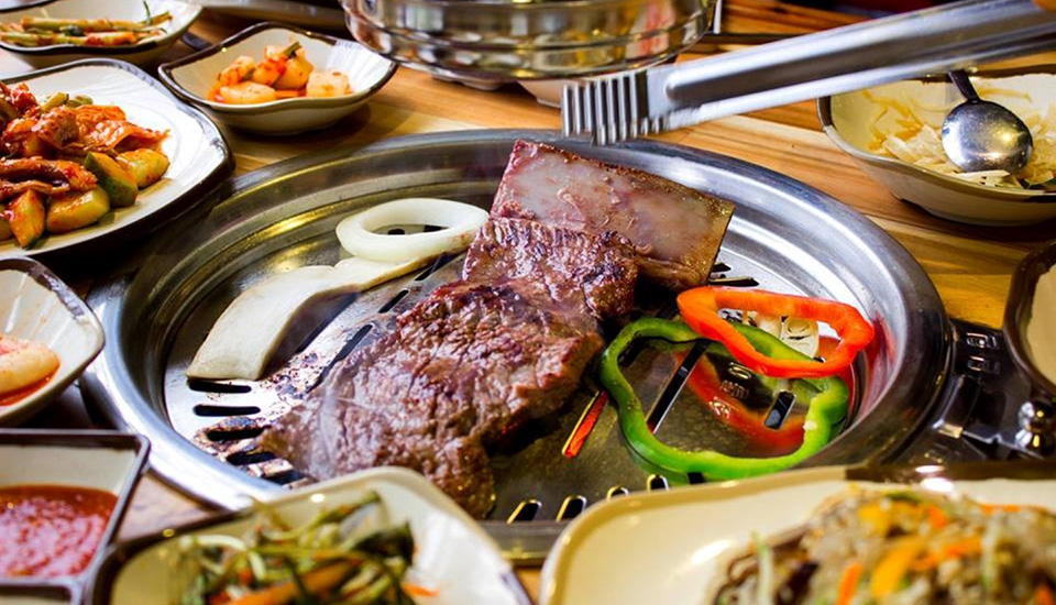반찬과 함께한 구이