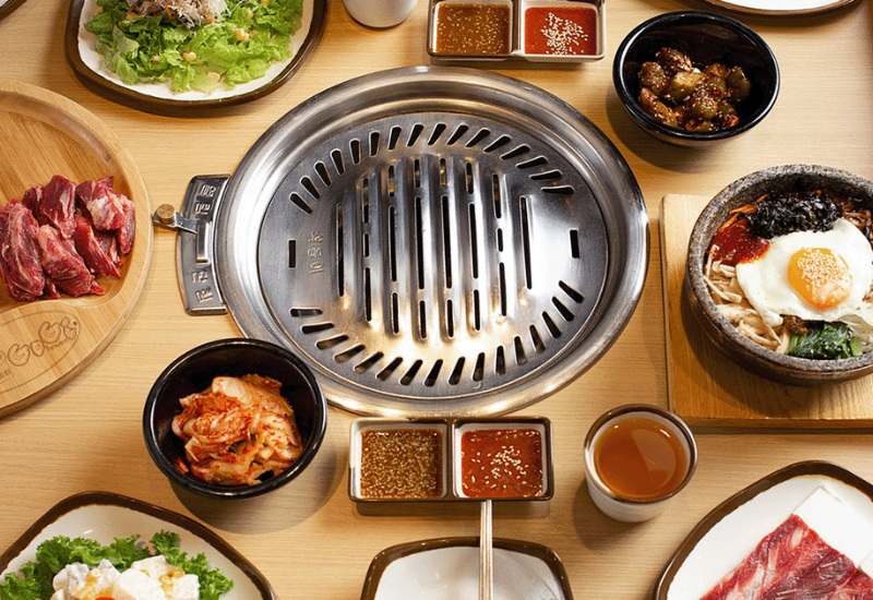 고기하우스 구이 테이블 홀