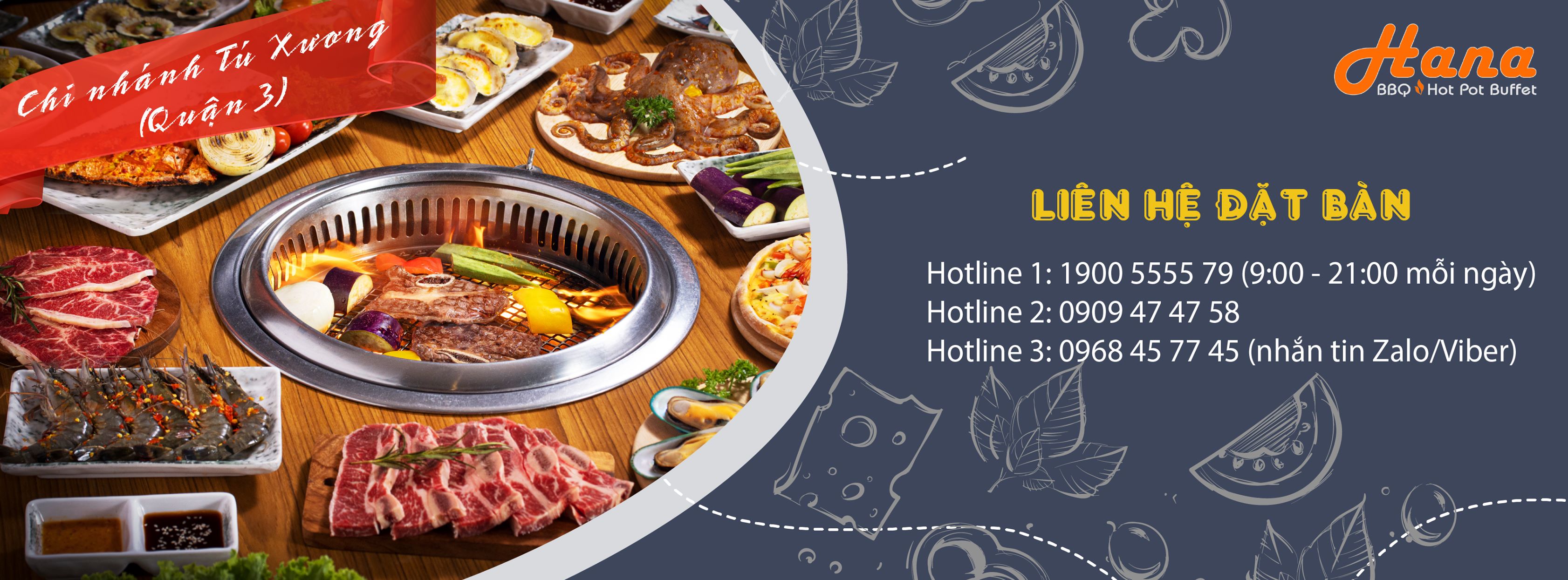 The Hana buffet feast: grill with beef, shrimp, oysters, octopus