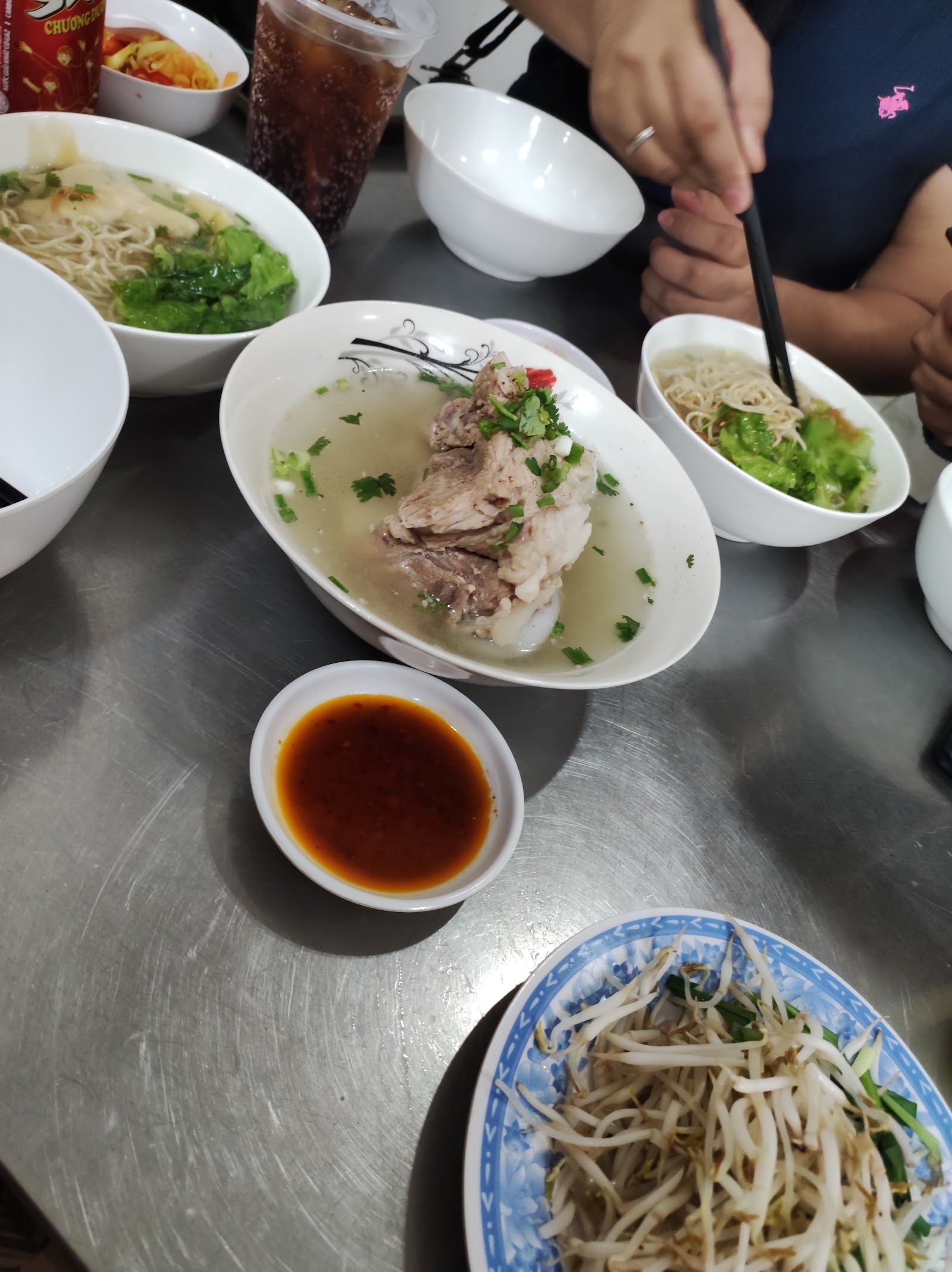 A table spread — a guest's photo