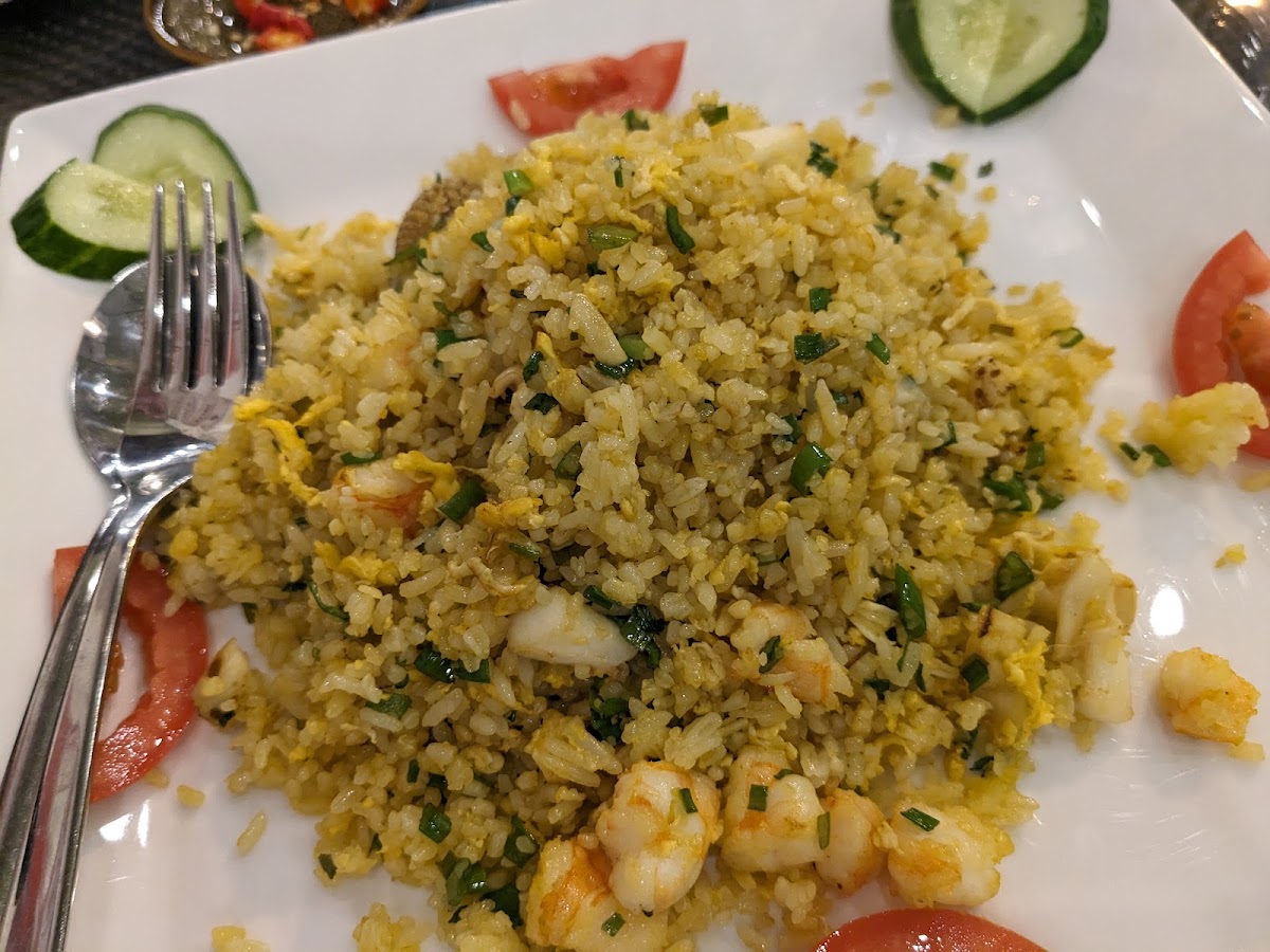 Shrimp fried rice