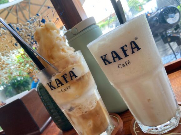 Ly Me Tuyết — đá bào mịn như tuyết phủ trên ly KAFA
