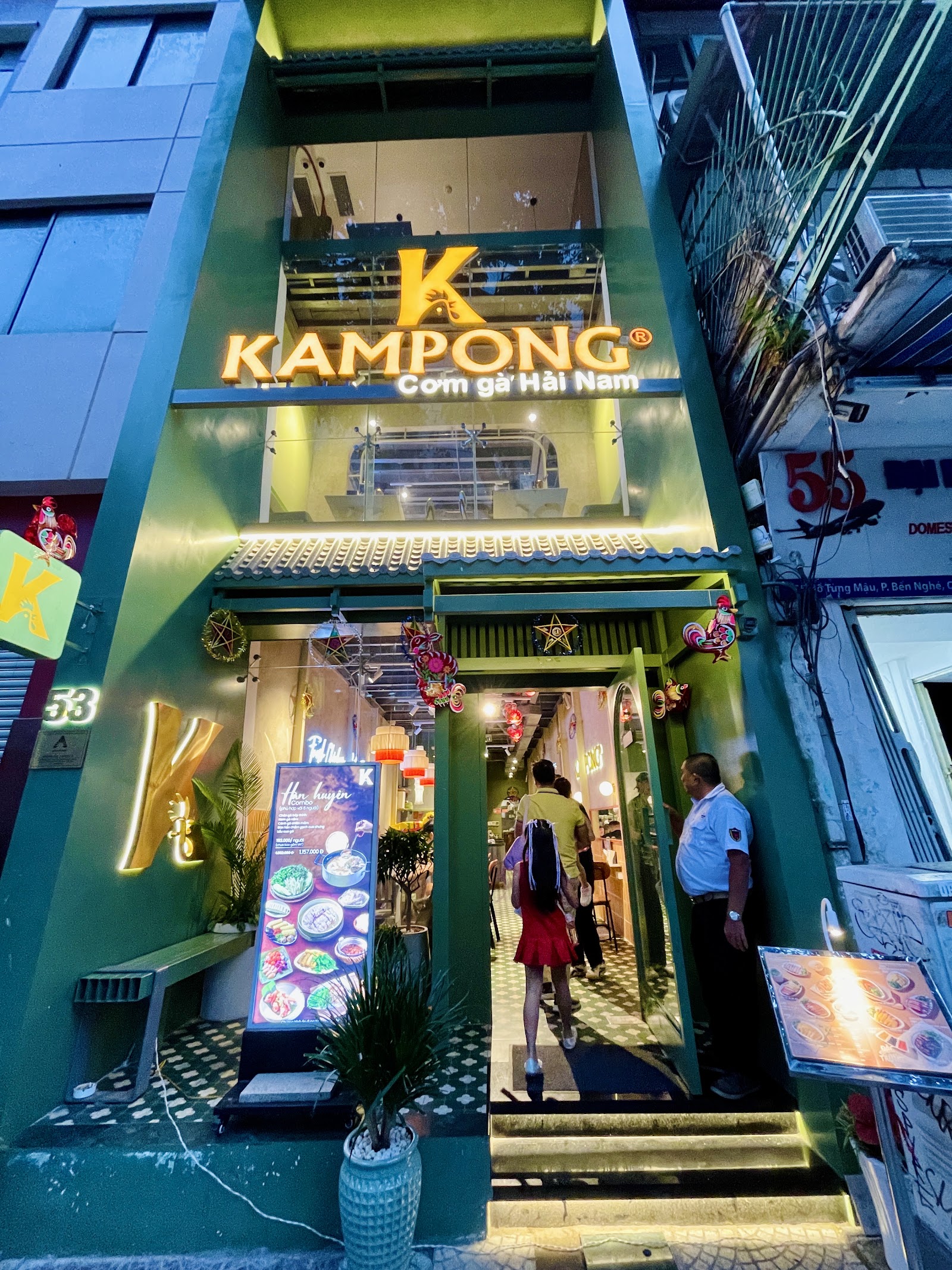 The Kampong storefront — 53 Ho Tung Mau