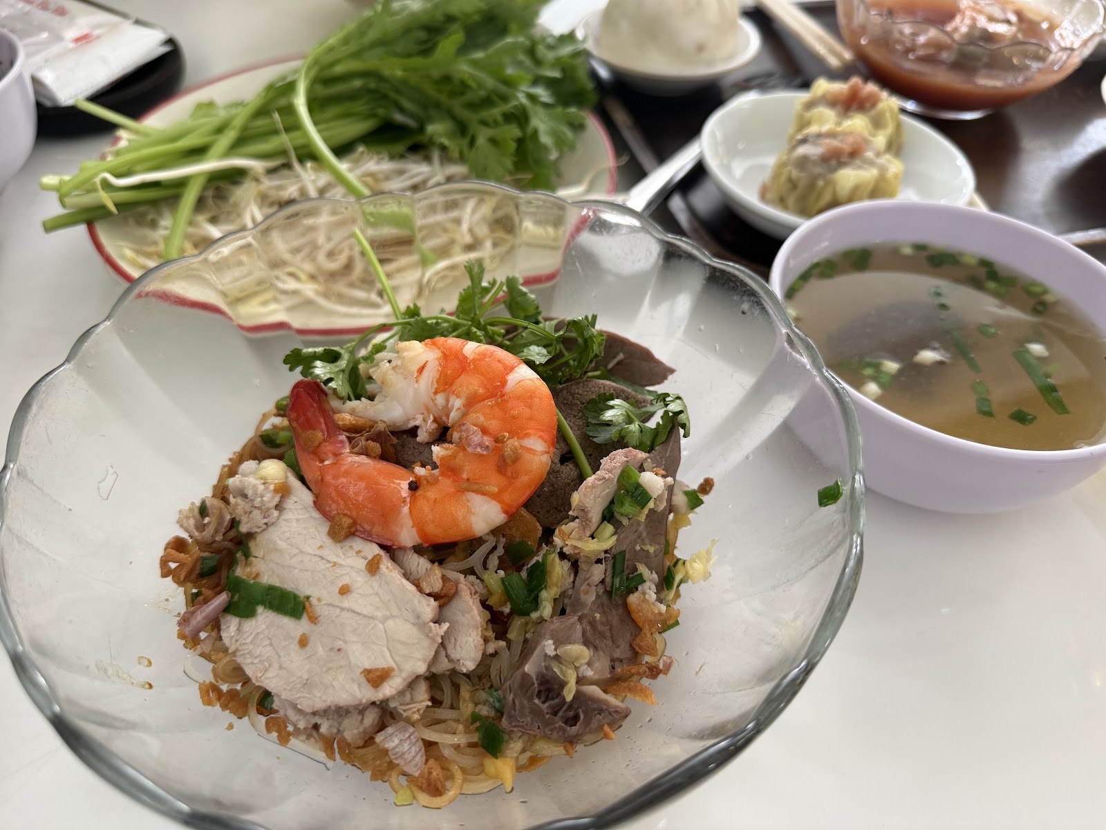 리엔 후아의 후티에우 한 그릇