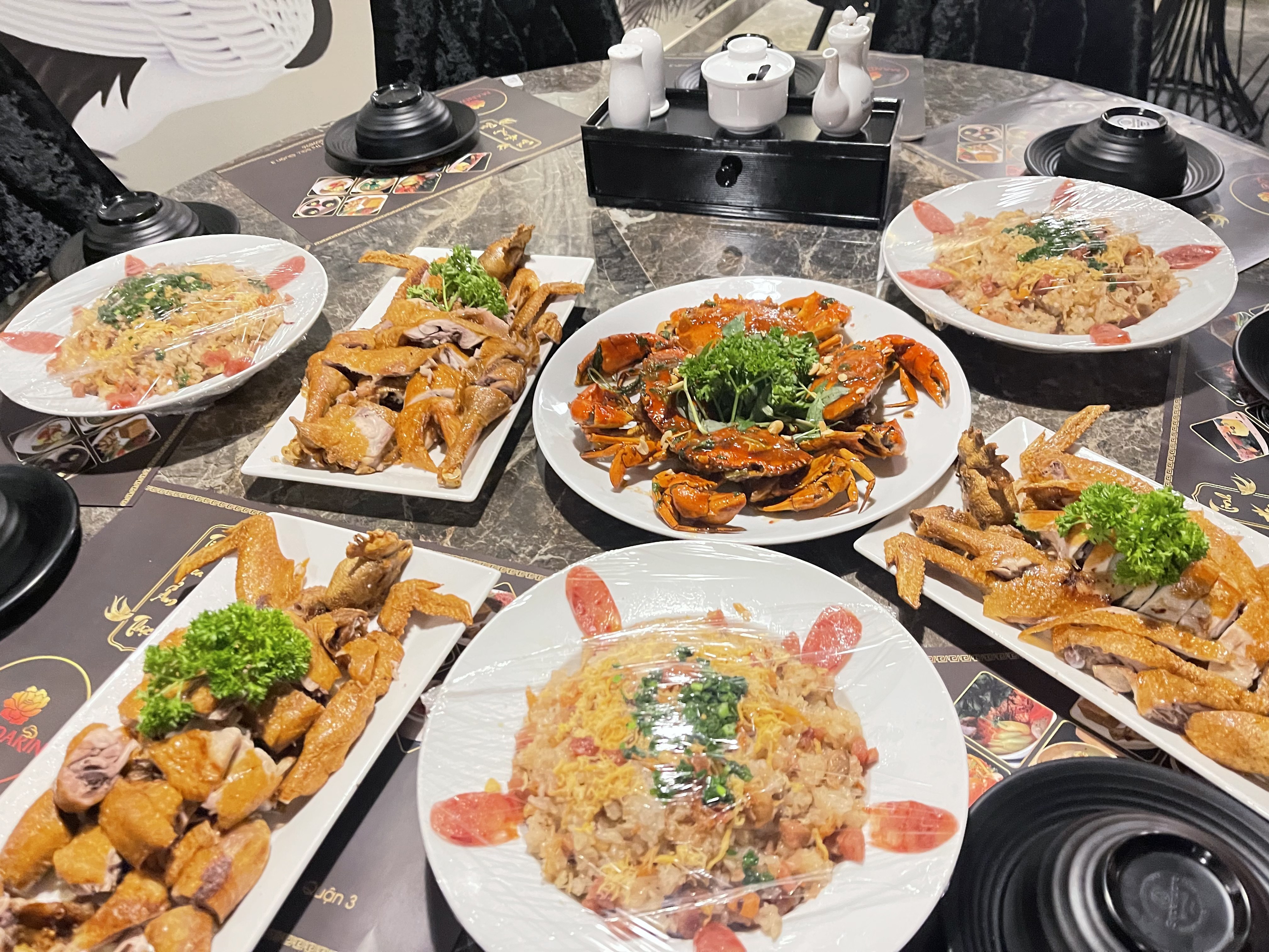 Cua sốt ớt tại Mandarin