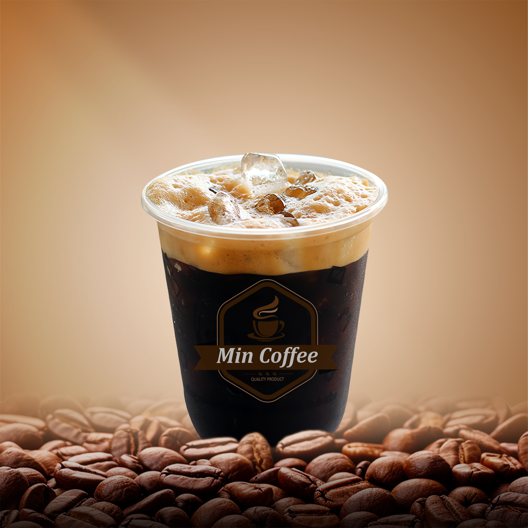 Cà phê đen đá Min Coffee