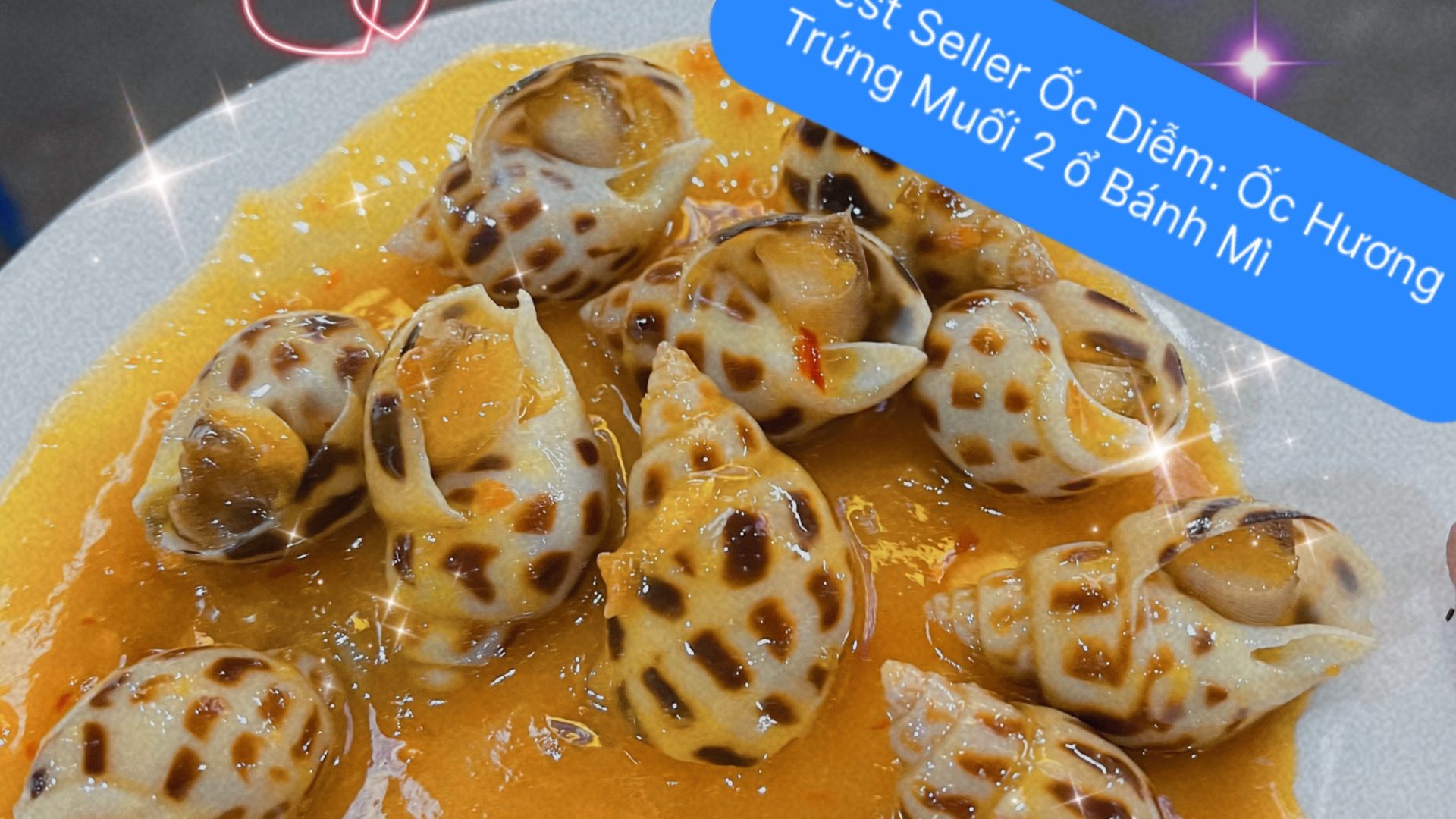 Quán Ốc Diễm의 소금달걀 소스 ốc hương