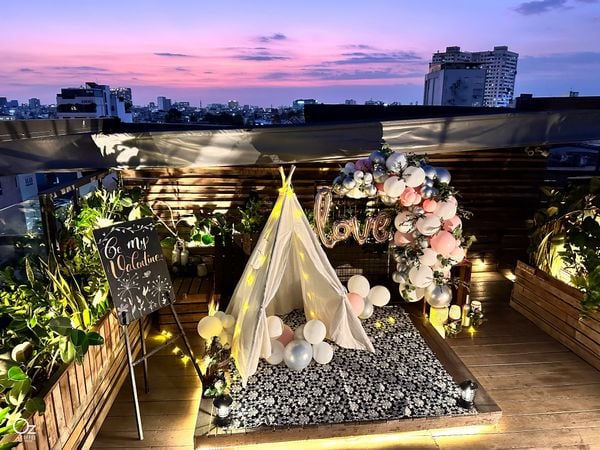 SKY MOMENT 2 MAGIC PINKY — tiệc tông hồng