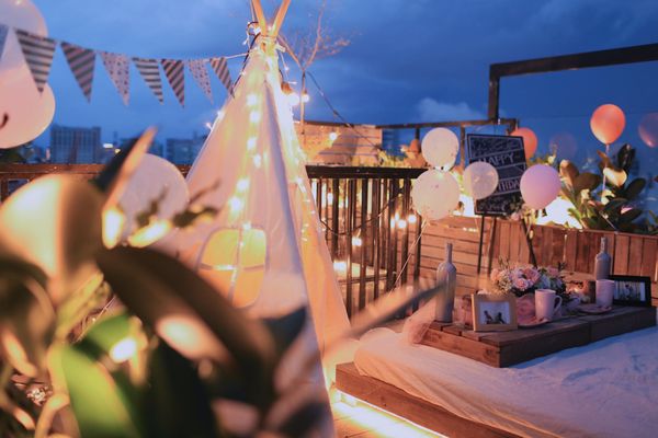SUPER VIP SKY MOMENT 2 PINK LADY — setup tiệc đêm