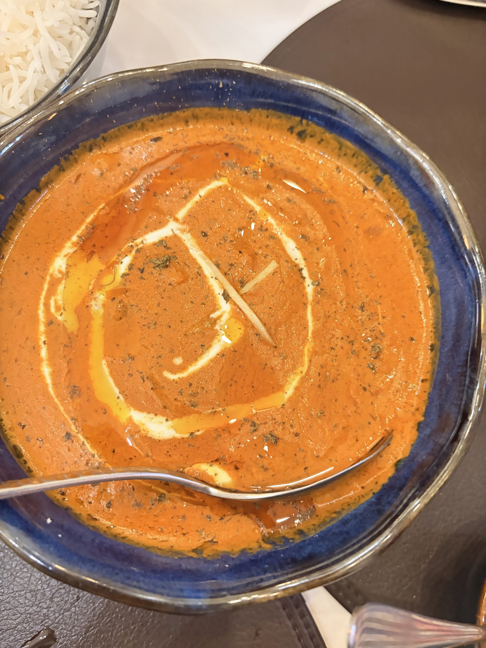 Saffron butter chicken