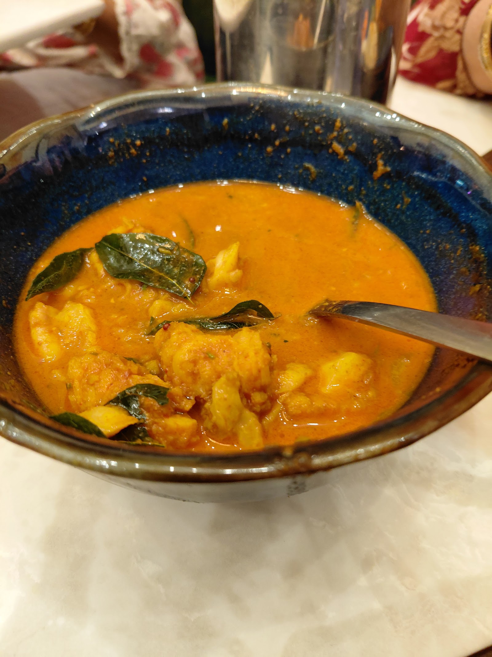 Saffron fish curry