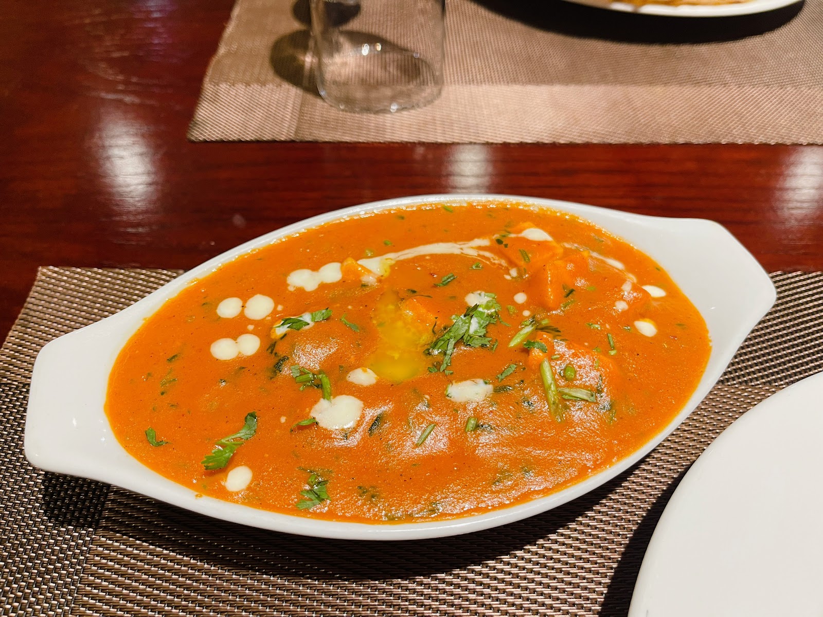 Món cà ri tại Saigon Indian