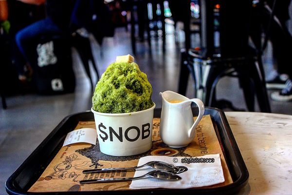 Snob Coffee 말차 빙수