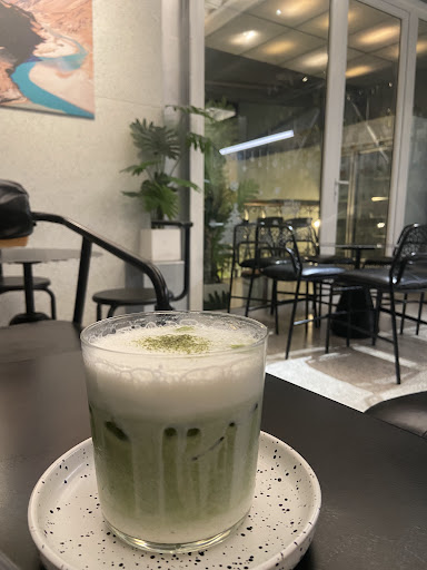 Matcha latte của Sole Saigon