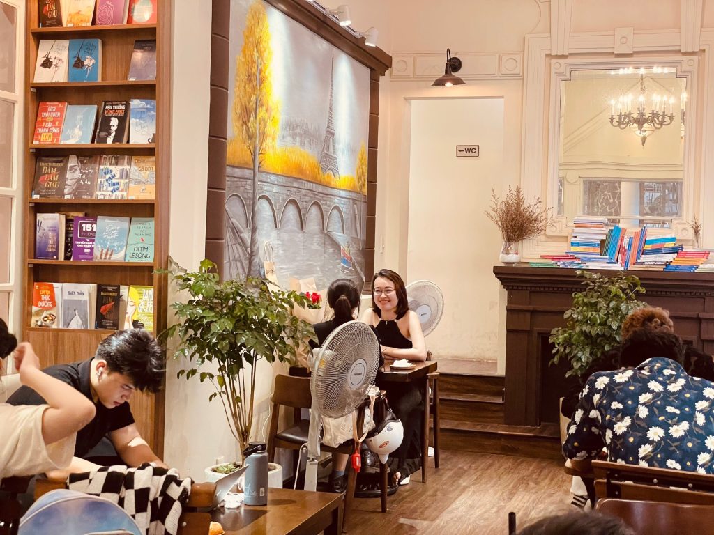 The cozy reading room